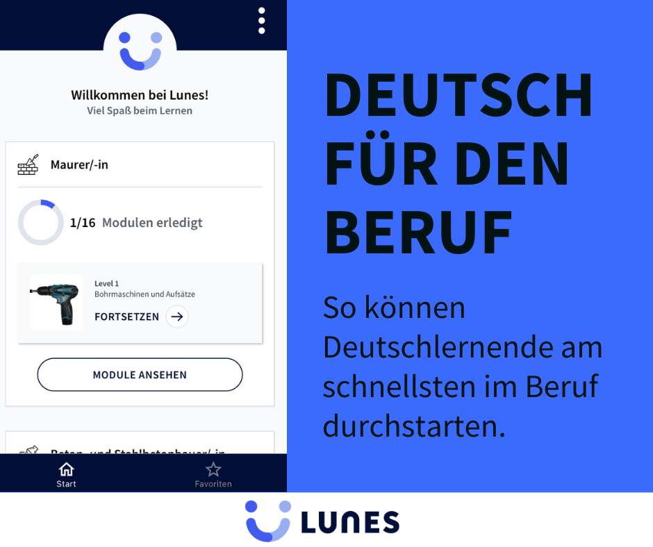 Deutsch für den Beruf - So können Deutschlernende am schnellsten im Beruf durchstarten.